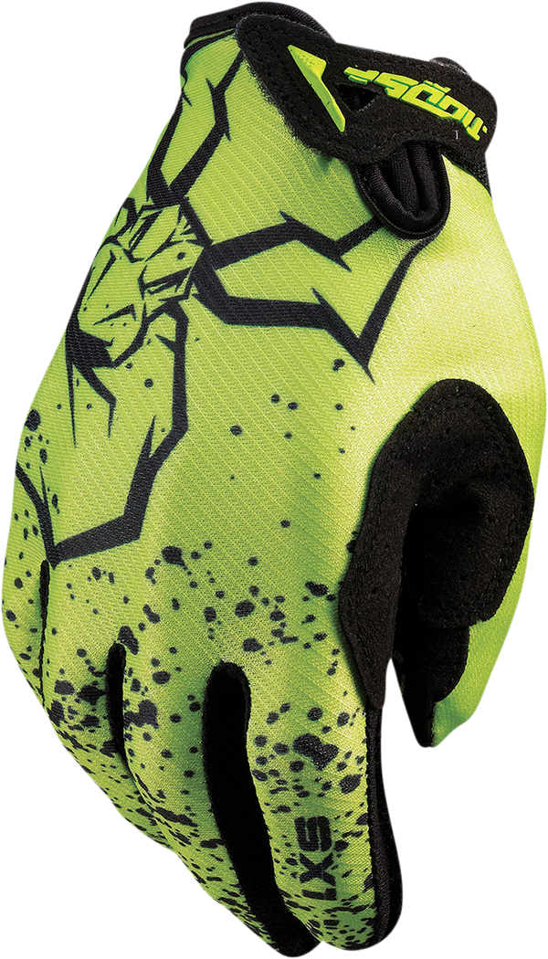 Детски крос ръкавици MOOSE RACING SX1 GREEN