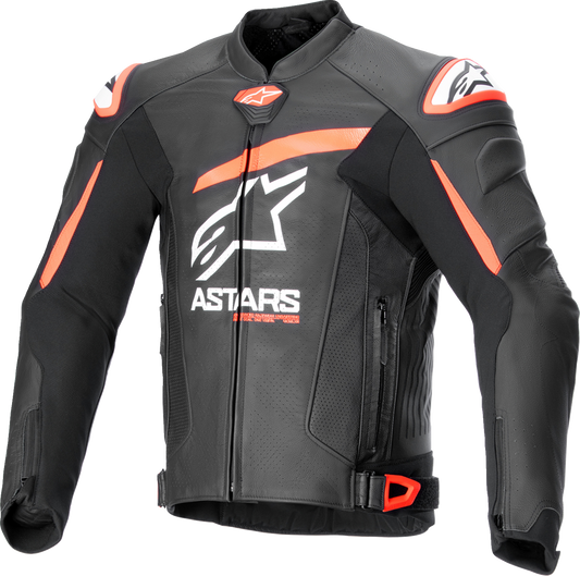 Кожено яке ALPINESTARS GP PLUS R V4 Airflow BLACK/RED