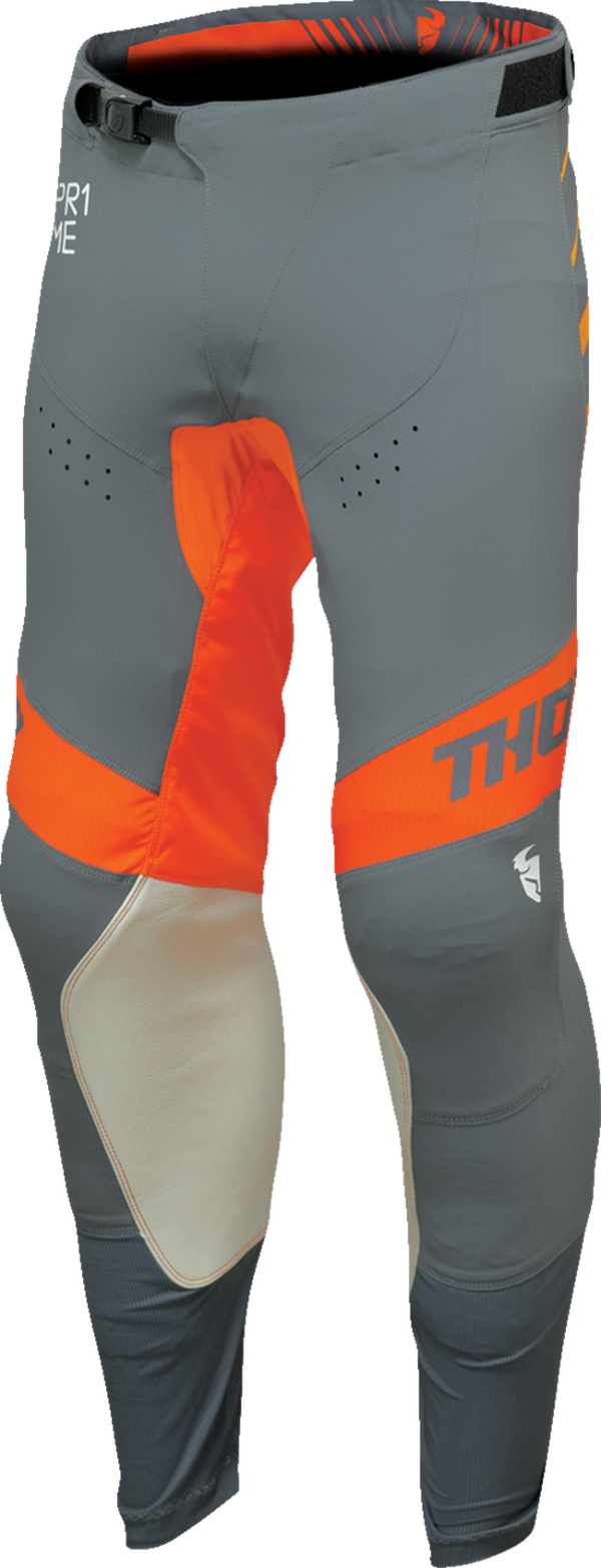 Мотокрос брич THOR PRIME ANALOG GRAY/ORANGE