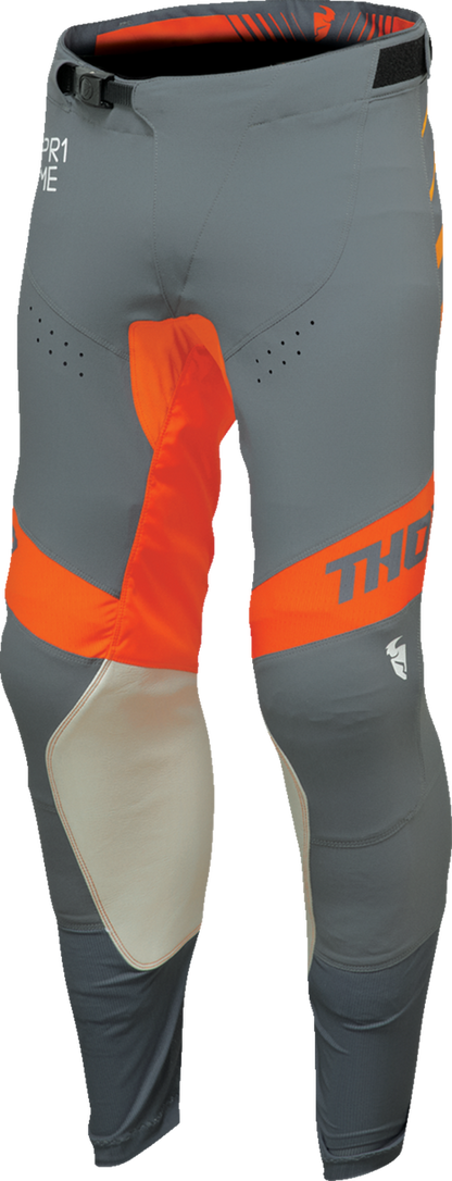 Мотокрос брич THOR PRIME ANALOG GRAY/ORANGE