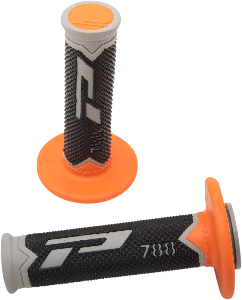 Мотокрос ръкохватки PROGRIP 788 BLACK/GREY/ORANGE