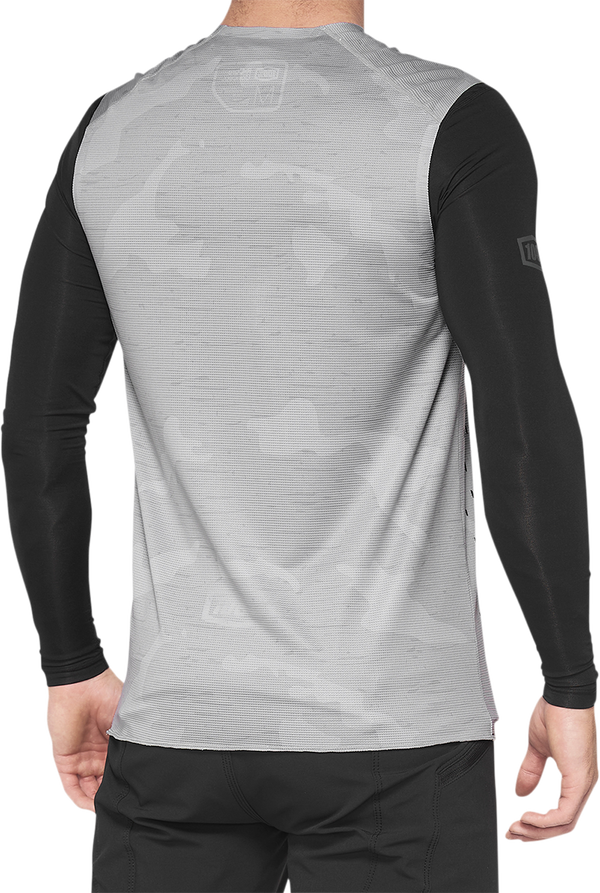 Вело джърси 100% R-CORE CONCEPT GRAY/BLACK