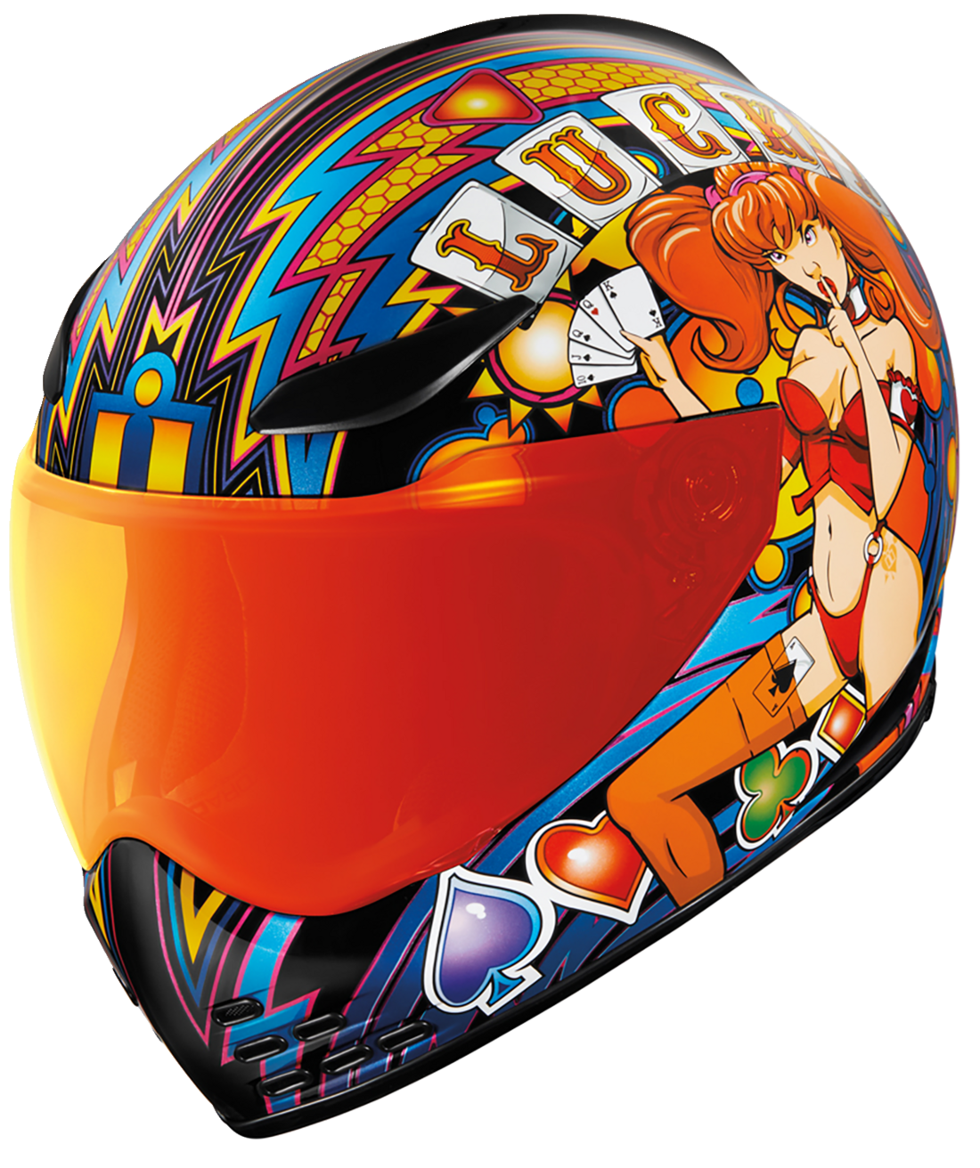 Каска ICON Domain™ Lucky Lid N4