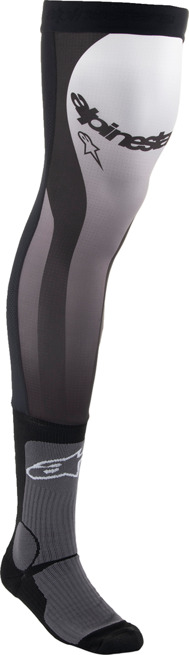 Мотокрос чорапи ALPINESTARS KNEE BRACE BLK/WT