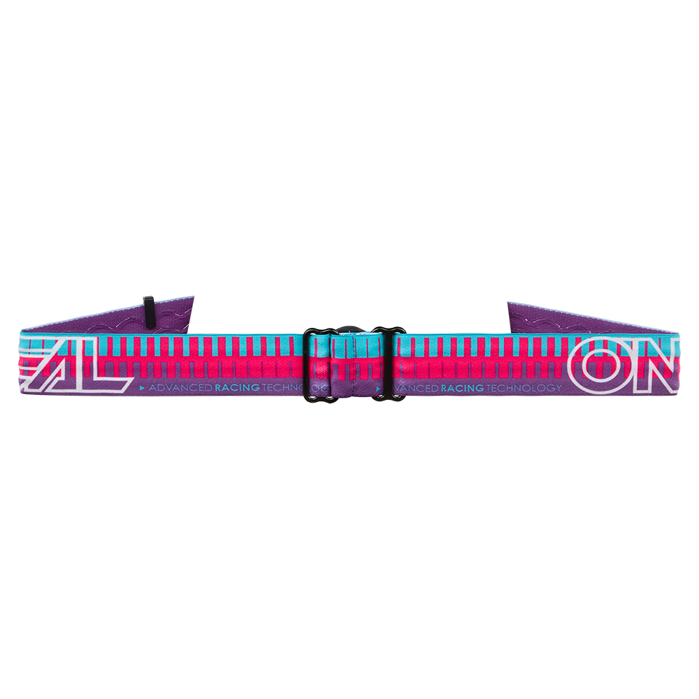 Мотокрос очила O'NEAL B-10 STRIPED PINK/PURPLE - CLEAR V.26