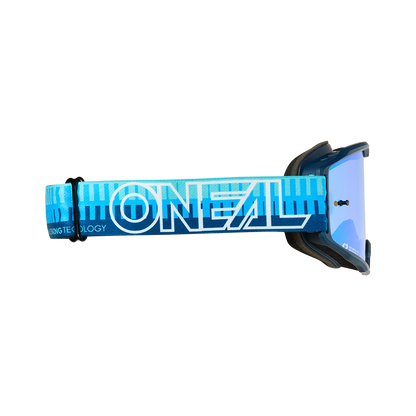 Мотокрос очила O'NEAL B-10 STRIPED BLUE/BLUE - RADIUM BLUE V.26