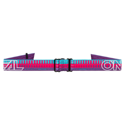 Мотокрос очила O'NEAL B-10 STRIPED PINK/PURPLE - SILVER MIRROR V.26