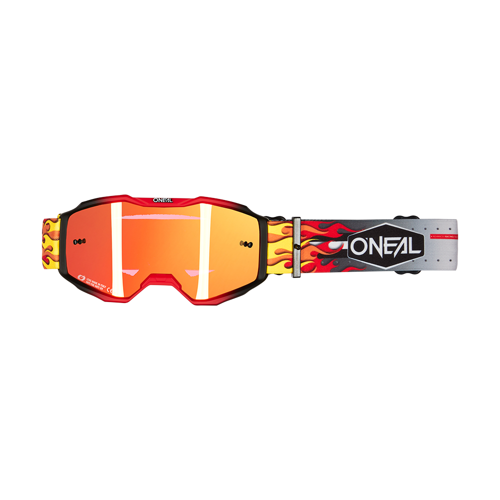 Мотокрос очила O'NEAL B-10 HR MULTI - RADIUM RED V.25