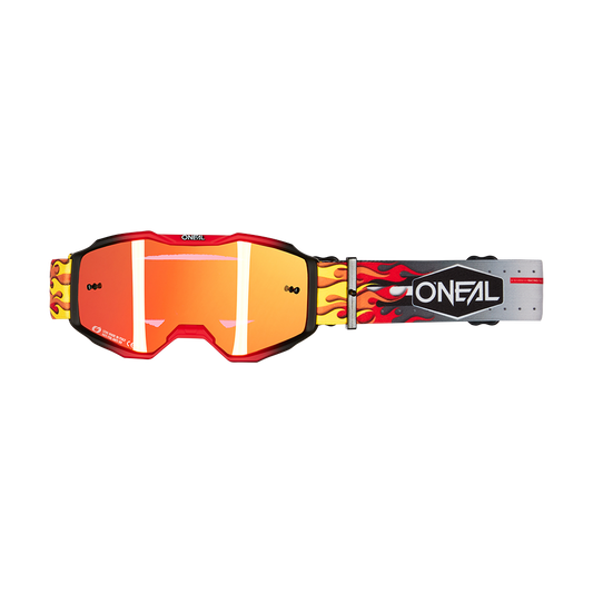 Мотокрос очила O'NEAL B-10 HR MULTI - RADIUM RED V.25