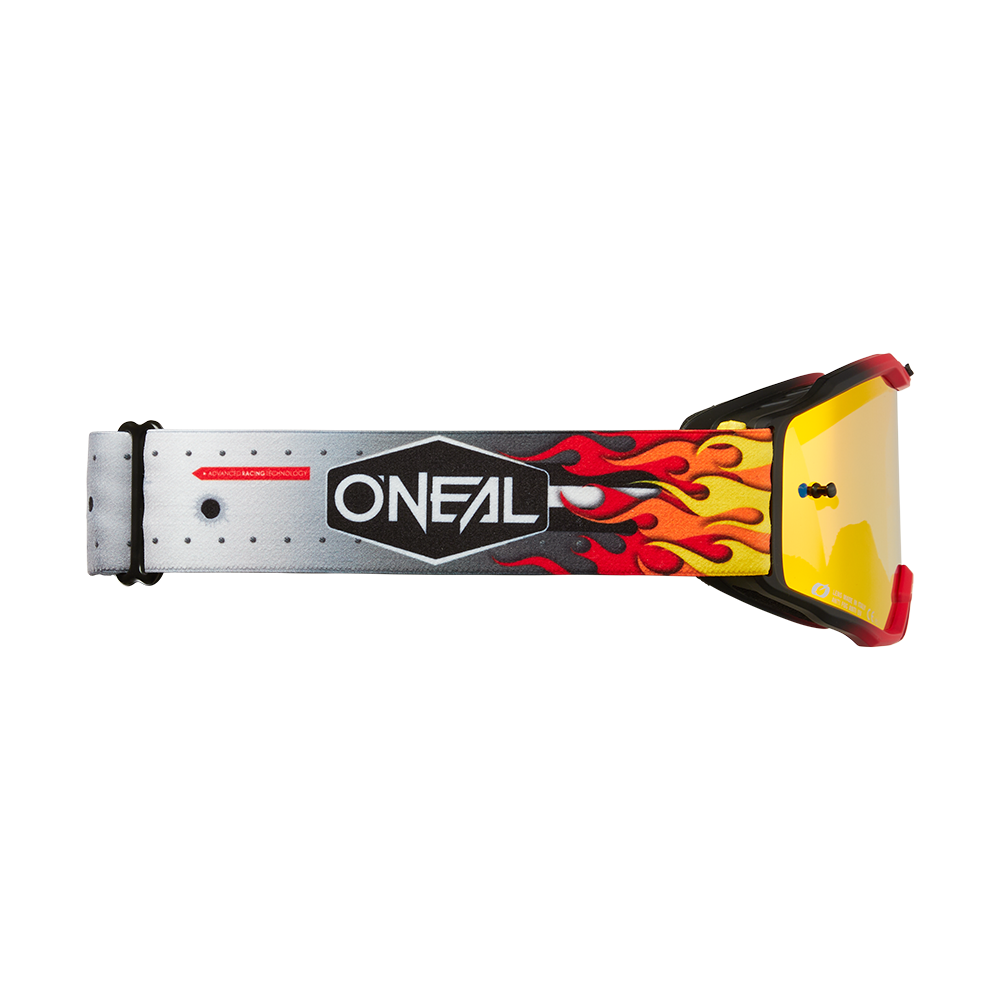 Детски крос очила O'NEAL B-10 HR MULTI - RADIUM RED V.25