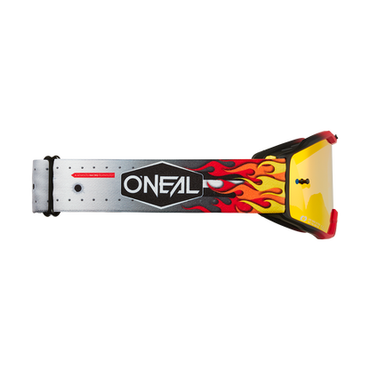 Детски крос очила O'NEAL B-10 HR MULTI - RADIUM RED V.25