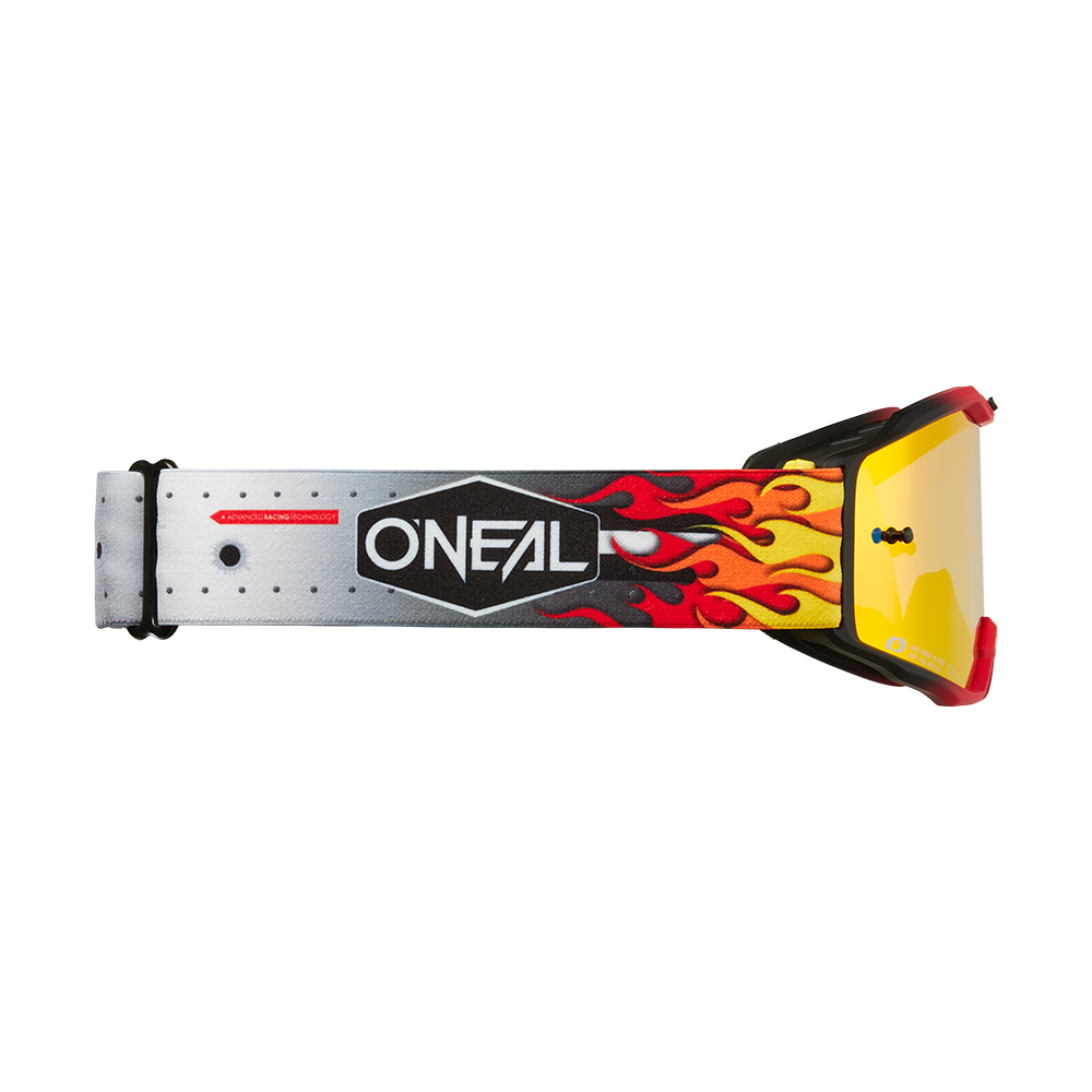 Мотокрос очила O'NEAL B-10 HR MULTI - RADIUM RED V.25