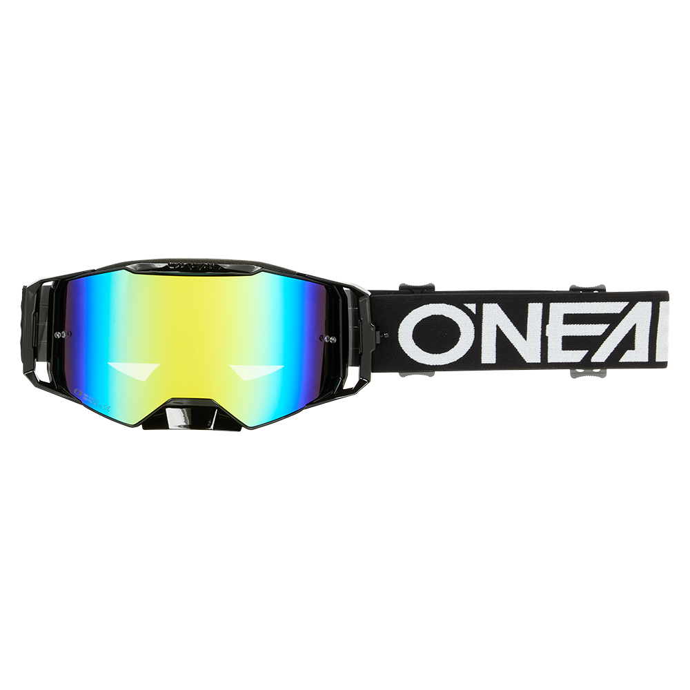 Мотокрос очила O'NEAL B-55 CRAM BLACK/WHITE - RADIUM GOLD