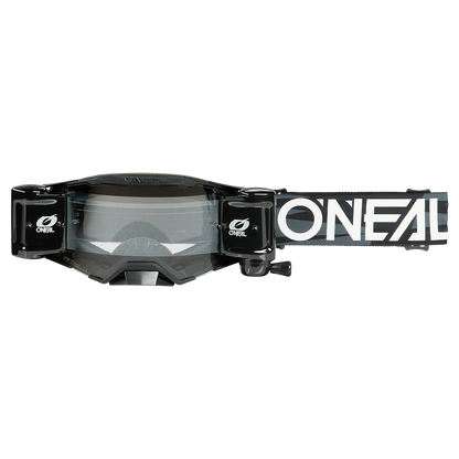 Мотокрос очила O`NEAL B-33 ROLL OFF ICTUS BLACK/WHITE - CLEAR