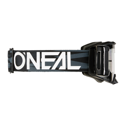 Мотокрос очила O`NEAL B-33 ROLL OFF ICTUS BLACK/WHITE - CLEAR