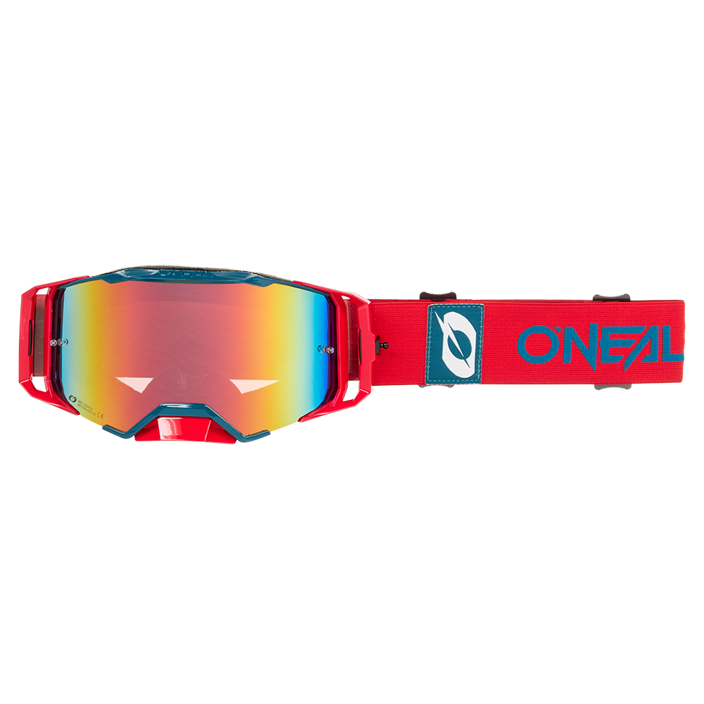 Мотокрос очила O'NEAL B-33 BOLD RED/BLUE - RADIUM RED