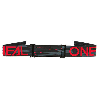 Мотокрос очила O'NEAL B-33 ICTUS BLACK/RED - GRAY