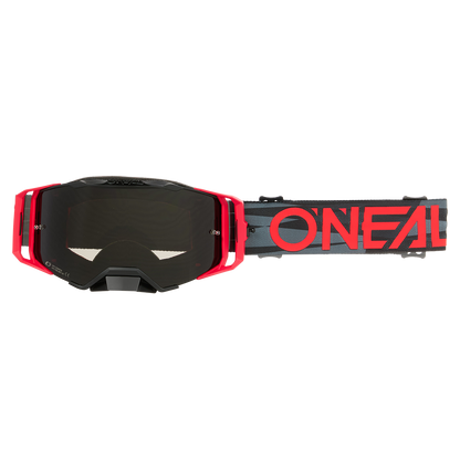 Мотокрос очила O'NEAL B-33 ICTUS BLACK/RED - GRAY