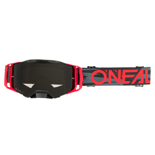 Мотокрос очила O'NEAL B-33 ICTUS BLACK/RED - GRAY