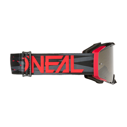 Мотокрос очила O'NEAL B-33 ICTUS BLACK/RED - GRAY
