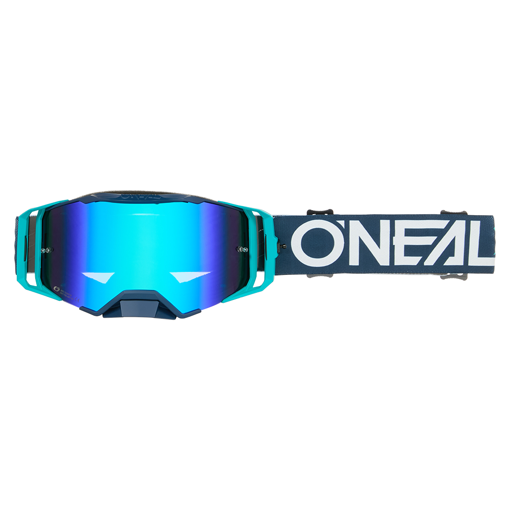 Мотокрос очила O'NEAL B-33 HEXA BLUE - RADIUM BLUE V.26