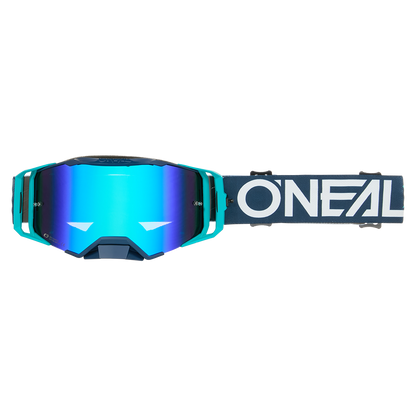 Мотокрос очила O'NEAL B-33 HEXA BLUE - RADIUM BLUE V.26
