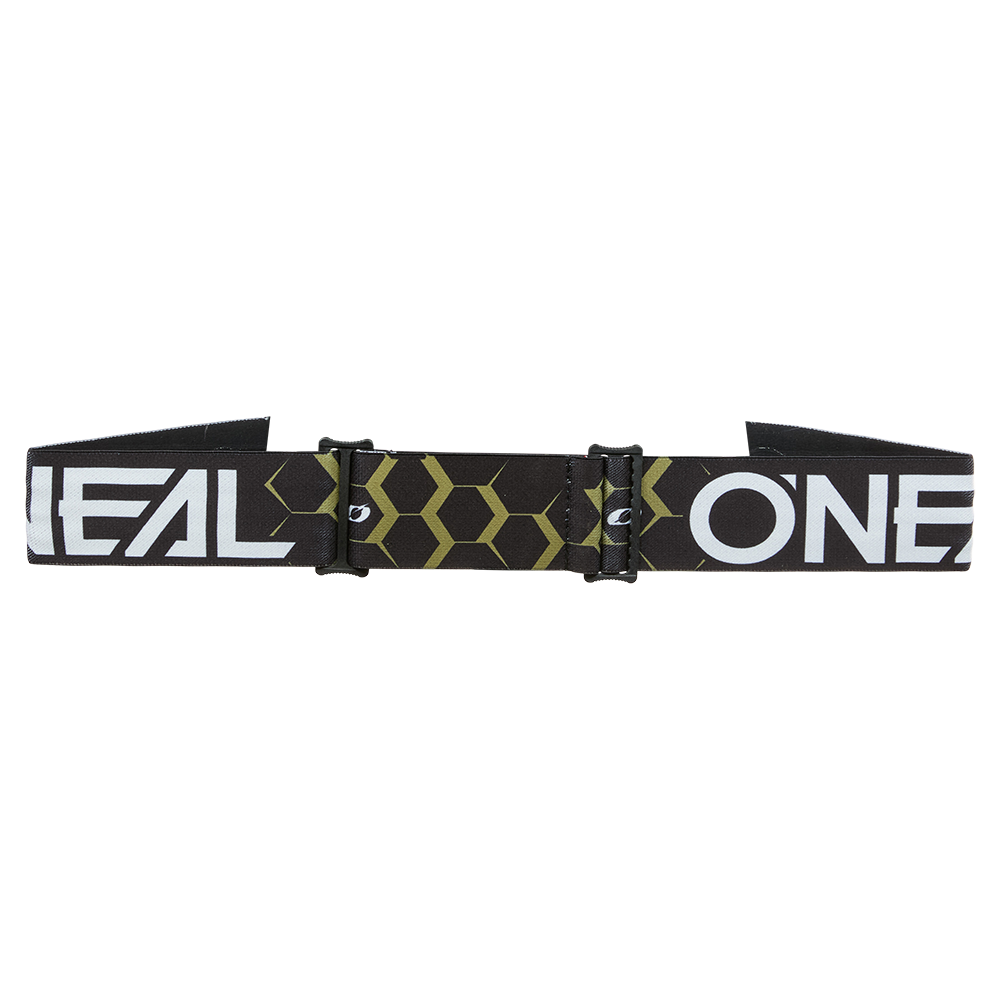 Мотокрос очила O'NEAL B-33 HEXA BLACK/GOLD - SILVER MIRROR V.26