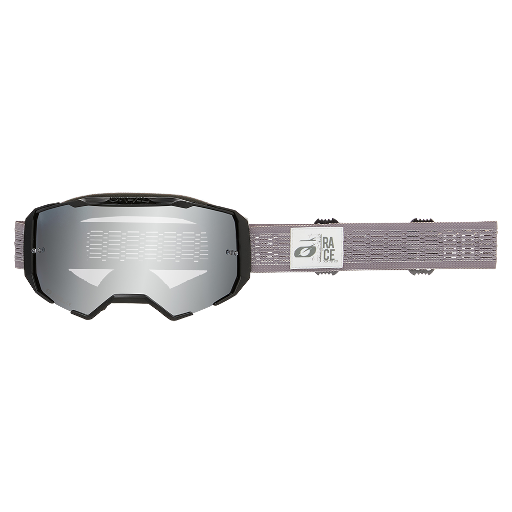 Мотокрос очила O'NEAL B-22 STATIC GRAY - SILVER MIRROR