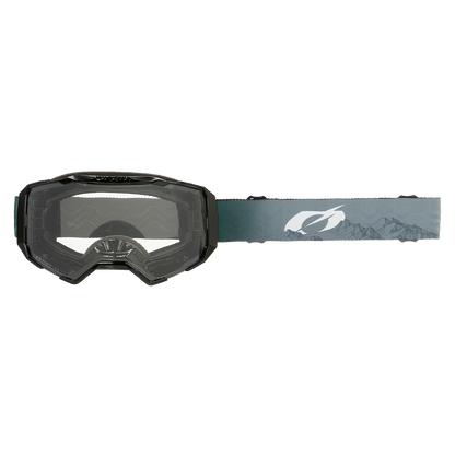 Мотокрос очила O'NEAL B-22 COVERT GRAY/GREEN - CLEAR