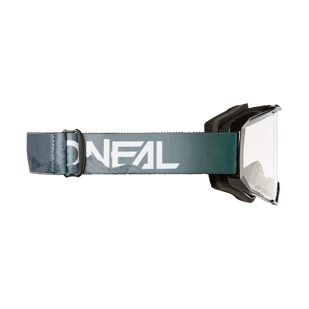 Мотокрос очила O'NEAL B-22 COVERT GRAY/GREEN - CLEAR