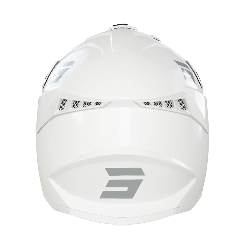 Мотокрос каска SHOT Lite Solid White Glossy 2.0