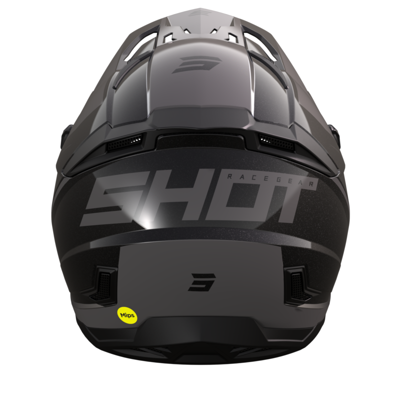 Мотокрос каска SHOT Comp Black Matt &amp; Glossy
