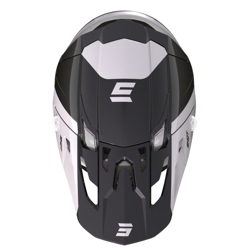 Мотокрос каска SHOT Core Fast Black Pearly