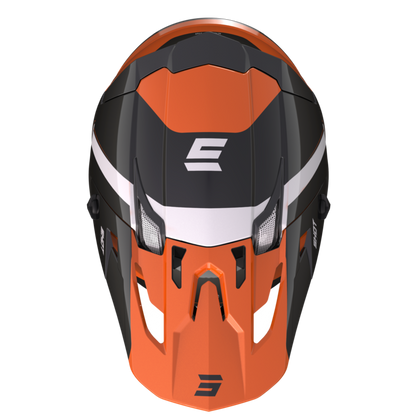 Мотокрос каска SHOT Core Fast Orange Pearly