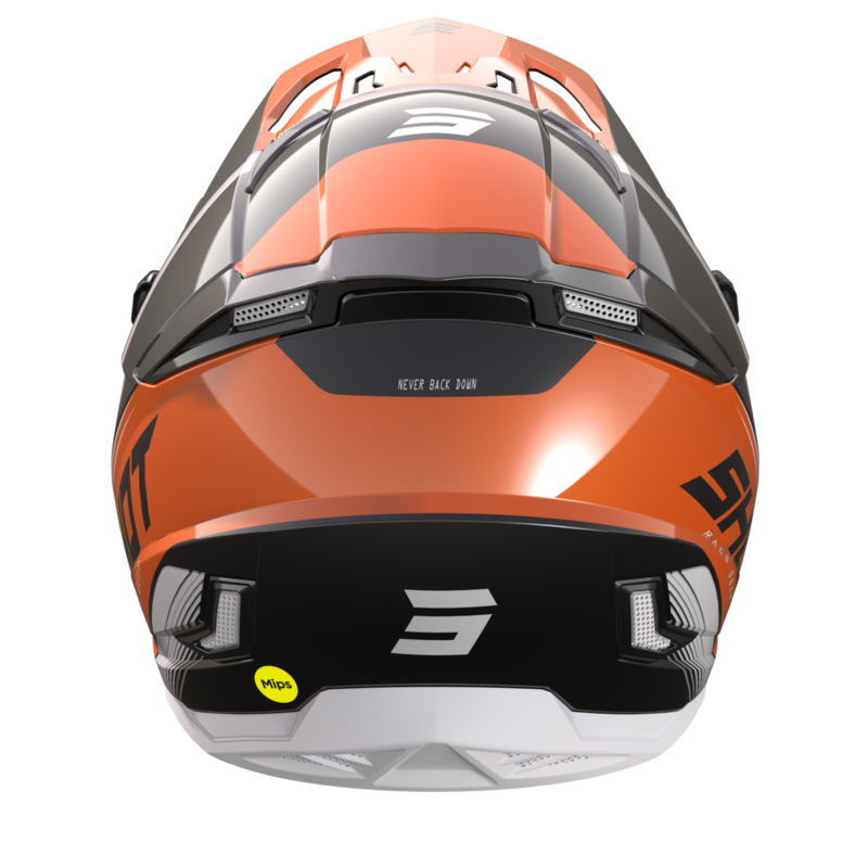 Мотокрос каска SHOT Core Fast Orange Pearly
