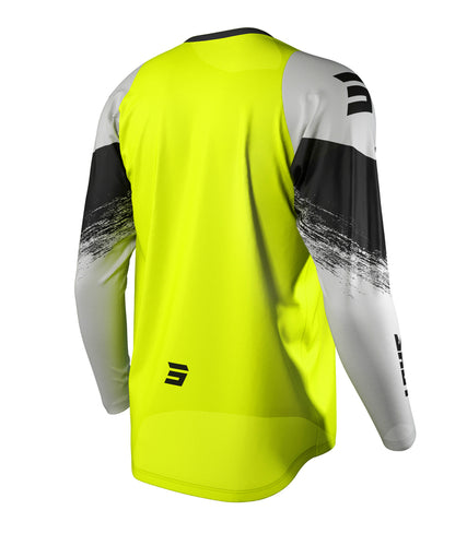 Мотокрос джърси SHOT Burst Neon Yellow