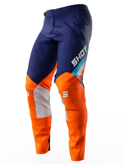 Мотокрос брич SHOT Contact Tracer Neon Orange