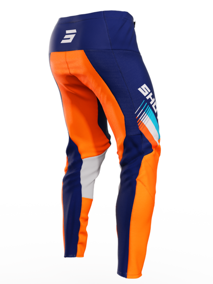 Мотокрос брич SHOT Contact Tracer Neon Orange