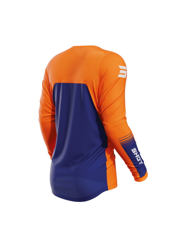 Мотокрос джърси SHOT Contact Tracer Neon Orange