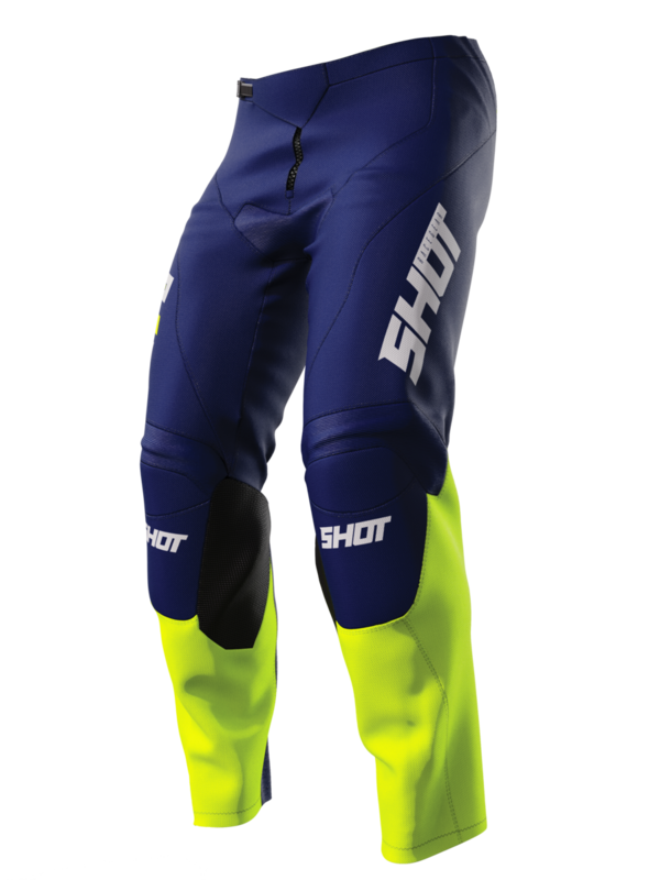 Детски мотокрос брич SHOT Raw Reflex Blue