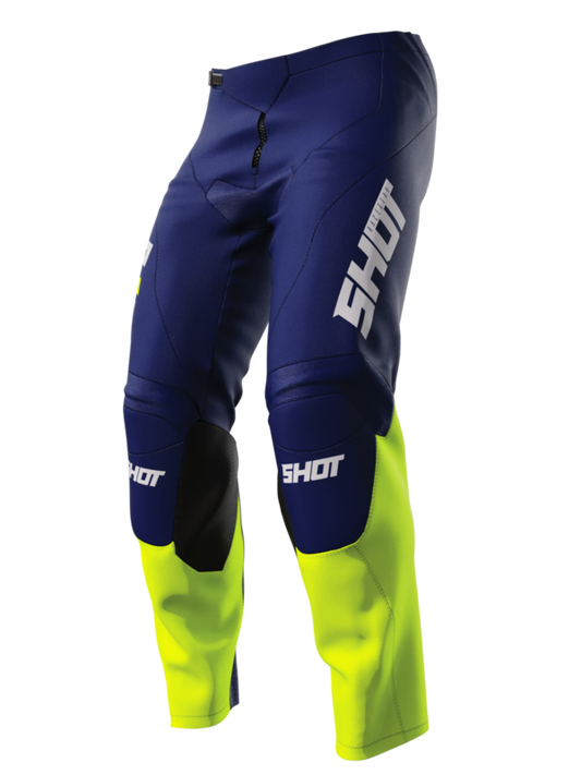 Детски мотокрос брич SHOT Raw Reflex Blue