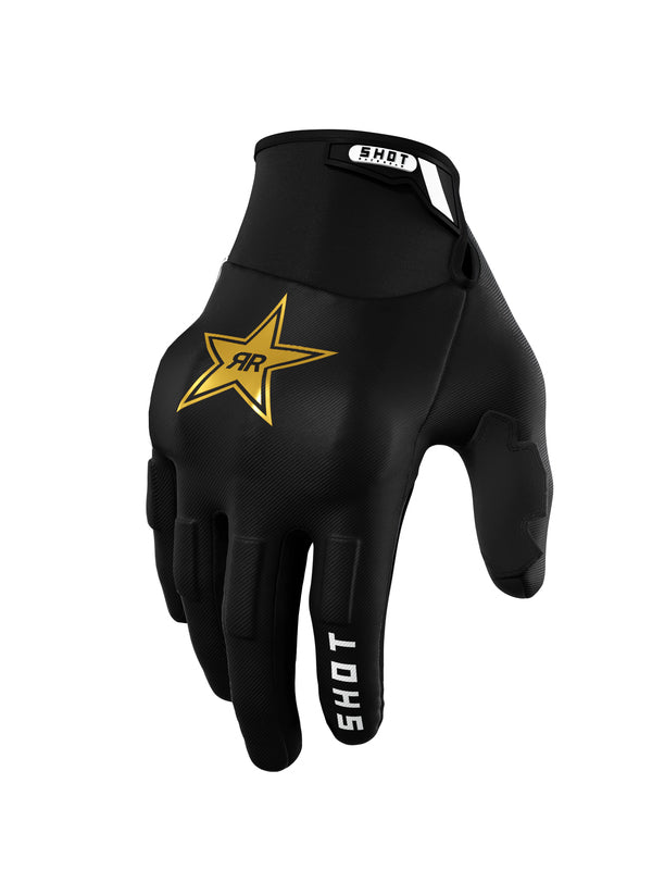 Мотокрос ръкавици SHOT Rockstar Limited Edition 2022 Black