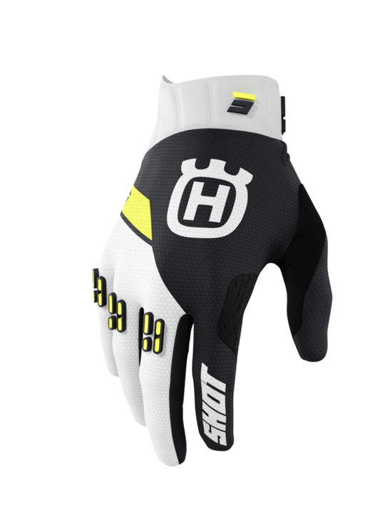 Мотокрос ръкавици SHOT Lite Husqvarna LTD 2023 Black