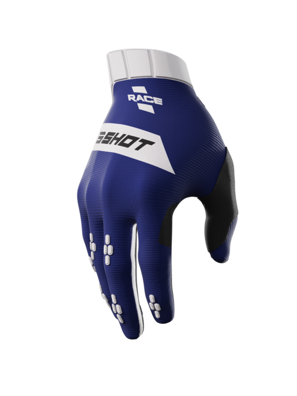 Мотокрос ръкавици SHOT Race Blue