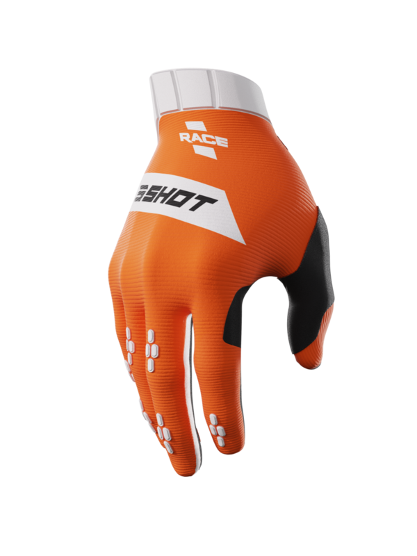 Мотокрос ръкавици SHOT Race Orange