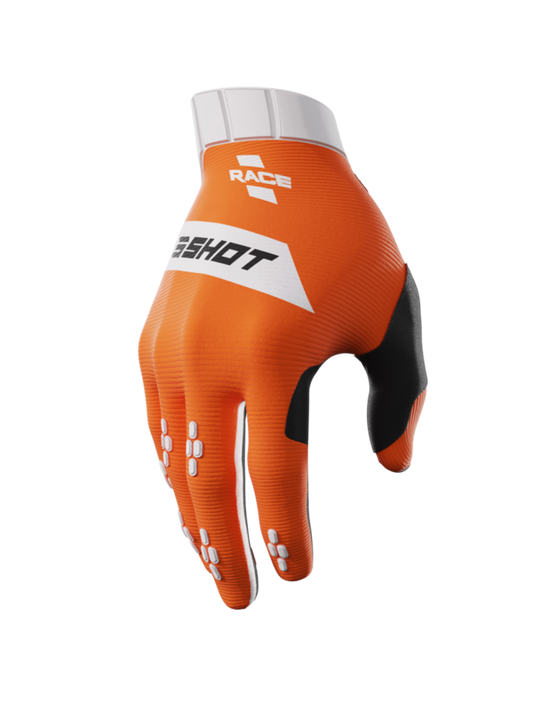 Мотокрос ръкавици SHOT Race Orange