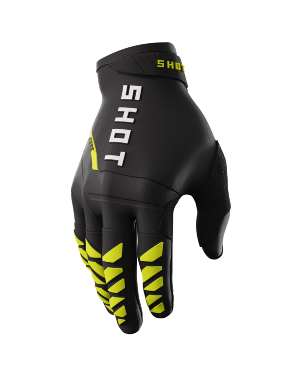 Мотокрос ръкавици SHOT Core Neon Yellow