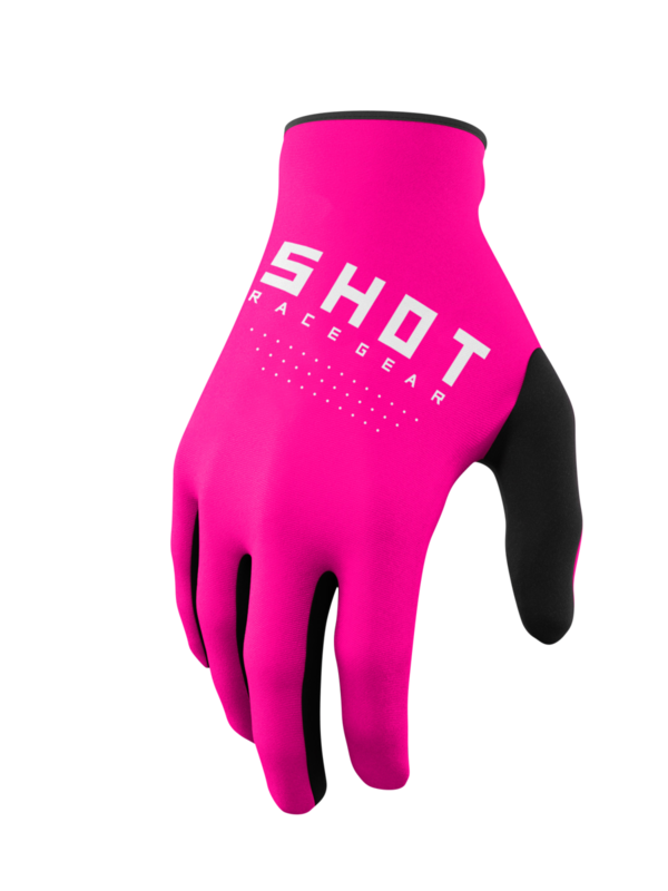 Мотокрос ръкавици SHOT Raw Pink