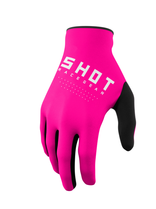 Мотокрос ръкавици SHOT Raw Pink