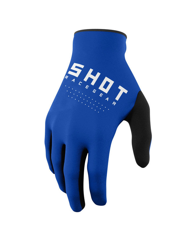 Мотокрос ръкавици SHOT Raw Royal Blue